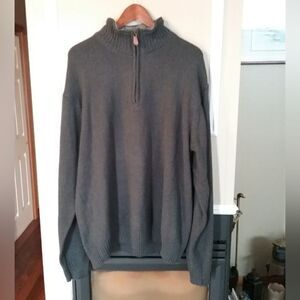 Oscar De La Renta Quarter Zip Sweater Men's Size XXL